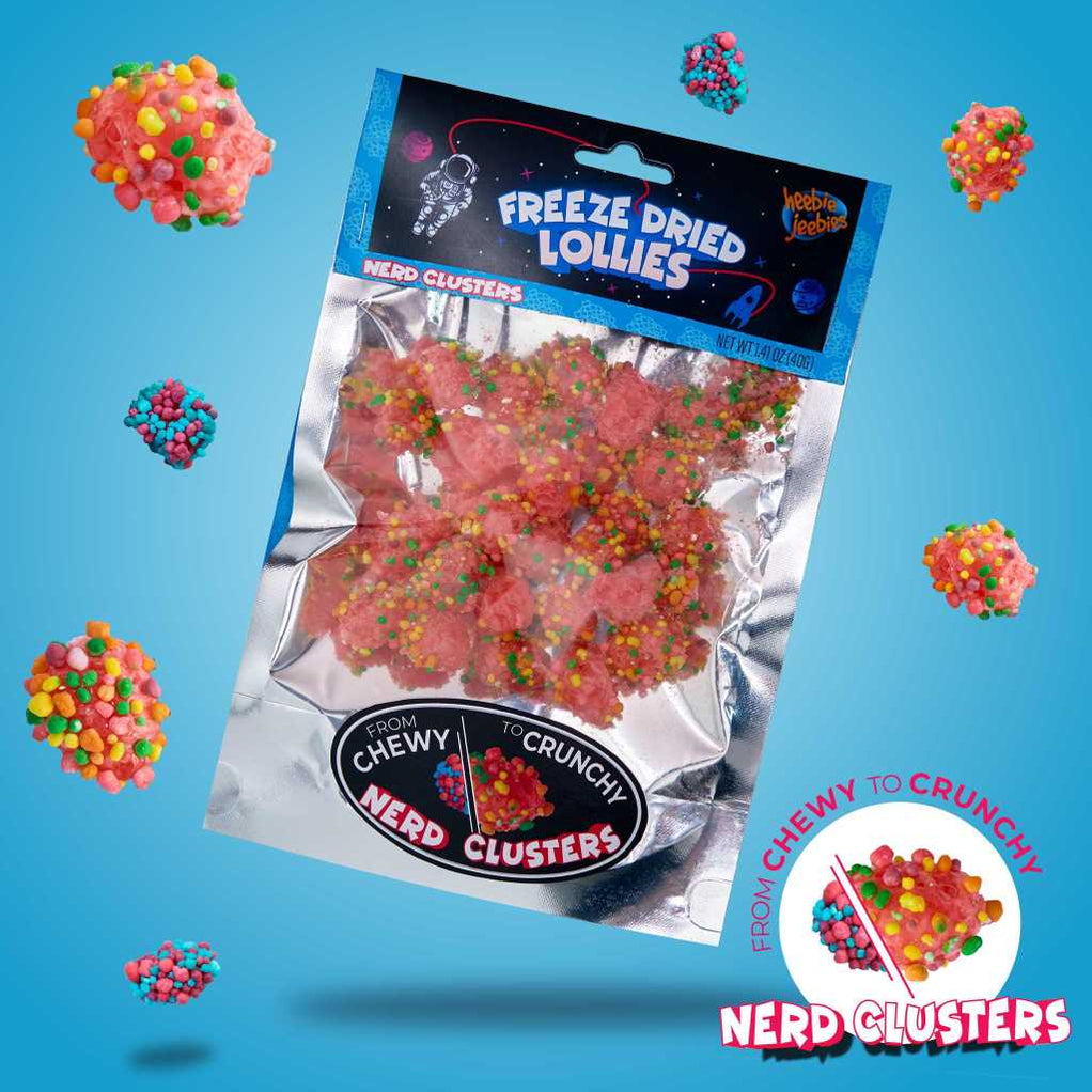 Freeze Dried Candy Nerds Gummy Clusters — Heebie Jeebies