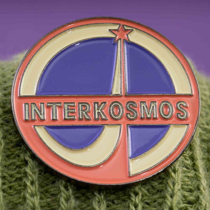 Enamel Pin | Space | Interkosmos