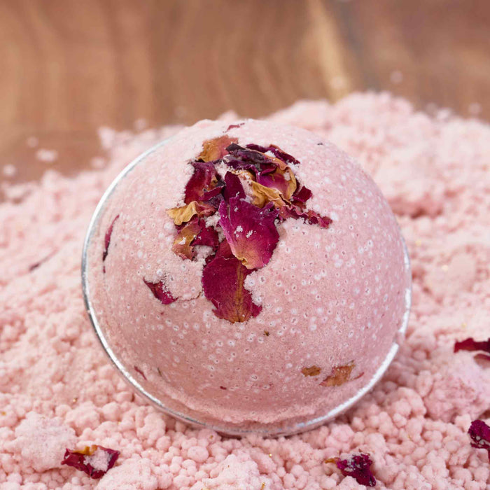 Bath Bomb Rose Petals