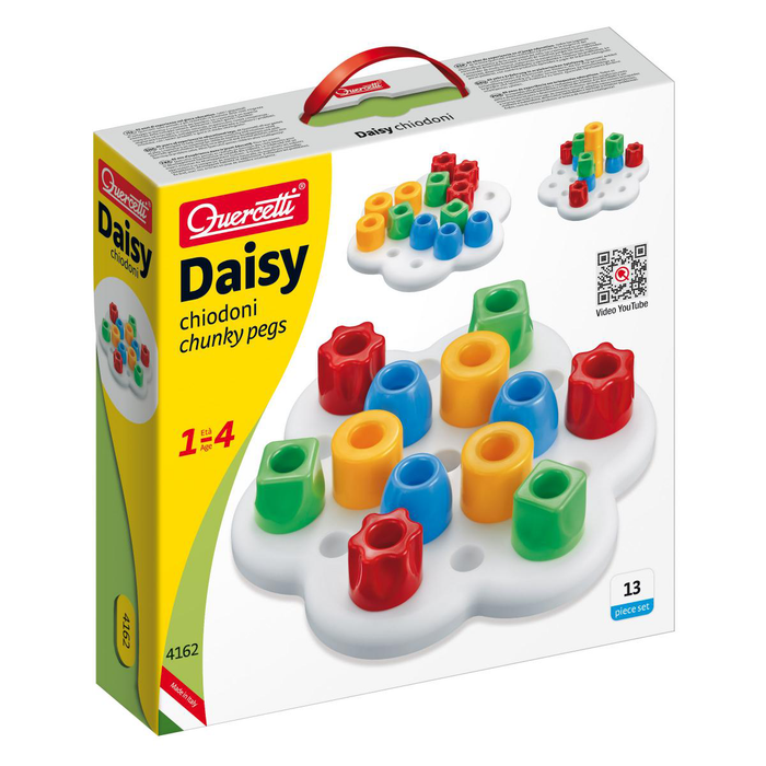 Quercetti | Daisy Chunky Pegs Basic