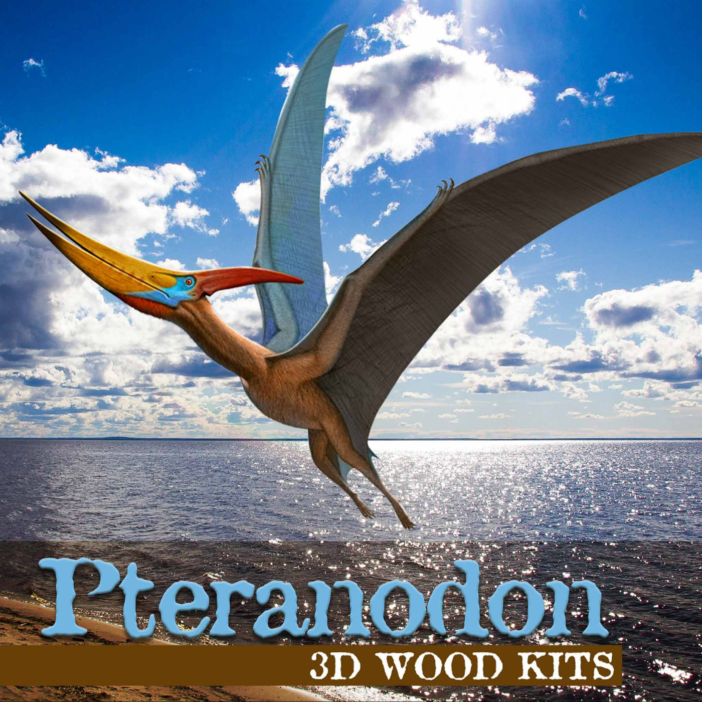 Wood Kit Dinosaur | Small | Pteranodon — Heebie Jeebies